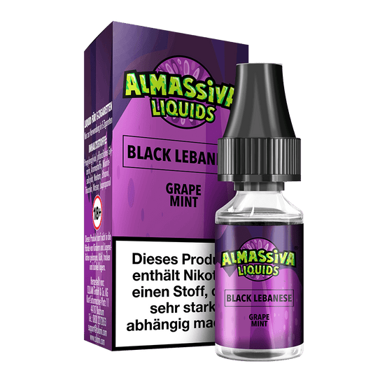 Almassiva Nikotinsalz - Black Lebanese - 10ml Liquid 17mg