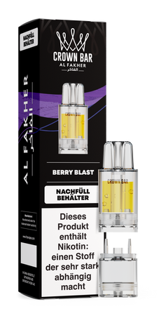 [Paket] 5x Al Fakher 12K PRO MAX Pod - Berry Blast - 20mg Nikotingehalt