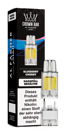 [Paket] 5x Al Fakher 12K PRO MAX Pod - Blueberry Cherry - 20mg Nikotingehalt