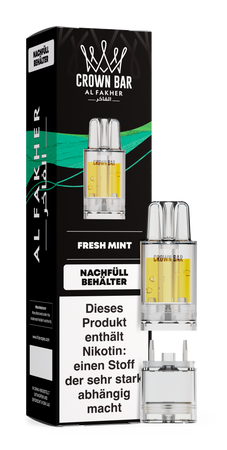 [Paket] 5x Al Fakher 12K PRO MAX Pod - Fresh Mint - 20mg Nikotingehalt