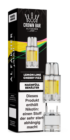 [Paket] 5x Al Fakher 12K PRO MAX Pod - Lemon Lime Cherry Fizz - 20mg Nikotingehalt