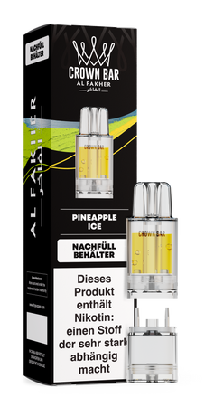 [Paket] 5x Al Fakher 12K PRO MAX Pod - Pineapple Ice - 20mg Nikotingehalt