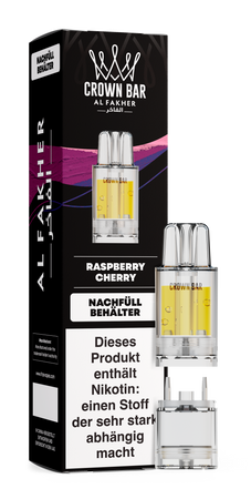 [Paket] 5x Al Fakher 12K PRO MAX Pod - Raspberry Cherry - 20mg Nikotingehalt