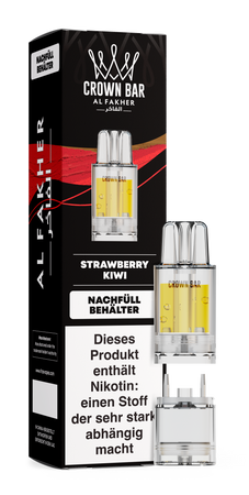 [Paket] 5x Al Fakher 12K PRO MAX Pod - Strawberry Kiwi - 20mg Nikotingehalt