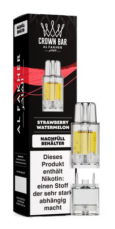 [Paket] 5x Al Fakher 12K PRO MAX Pod - Strawberry Watermelon - 20mg Nikotingehalt