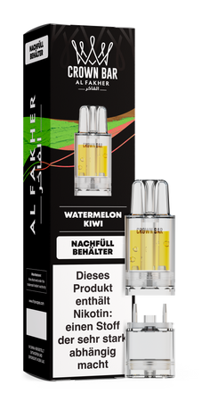 [Paket] 5x Al Fakher 12K PRO MAX  Pod - Watermelon Kiwi - 20mg Nikotingehalt