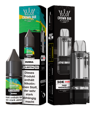 [Paket] 5x Al Fakher Cubic 30K Pod Hubba