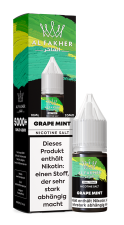 10x Al Fakher Liquid - GRAPE MINT