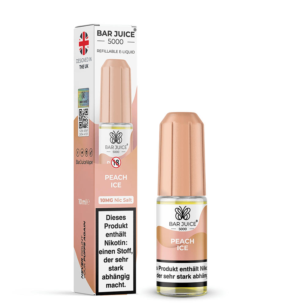 Bar Juice Nikotinsalz Peach Ice Liquid