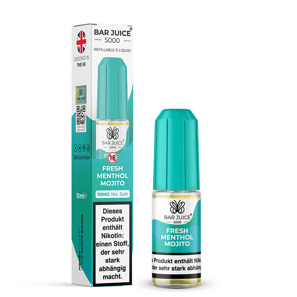 Bar Juice Nikotinsalz Fresh Menthol Mojito Liquid