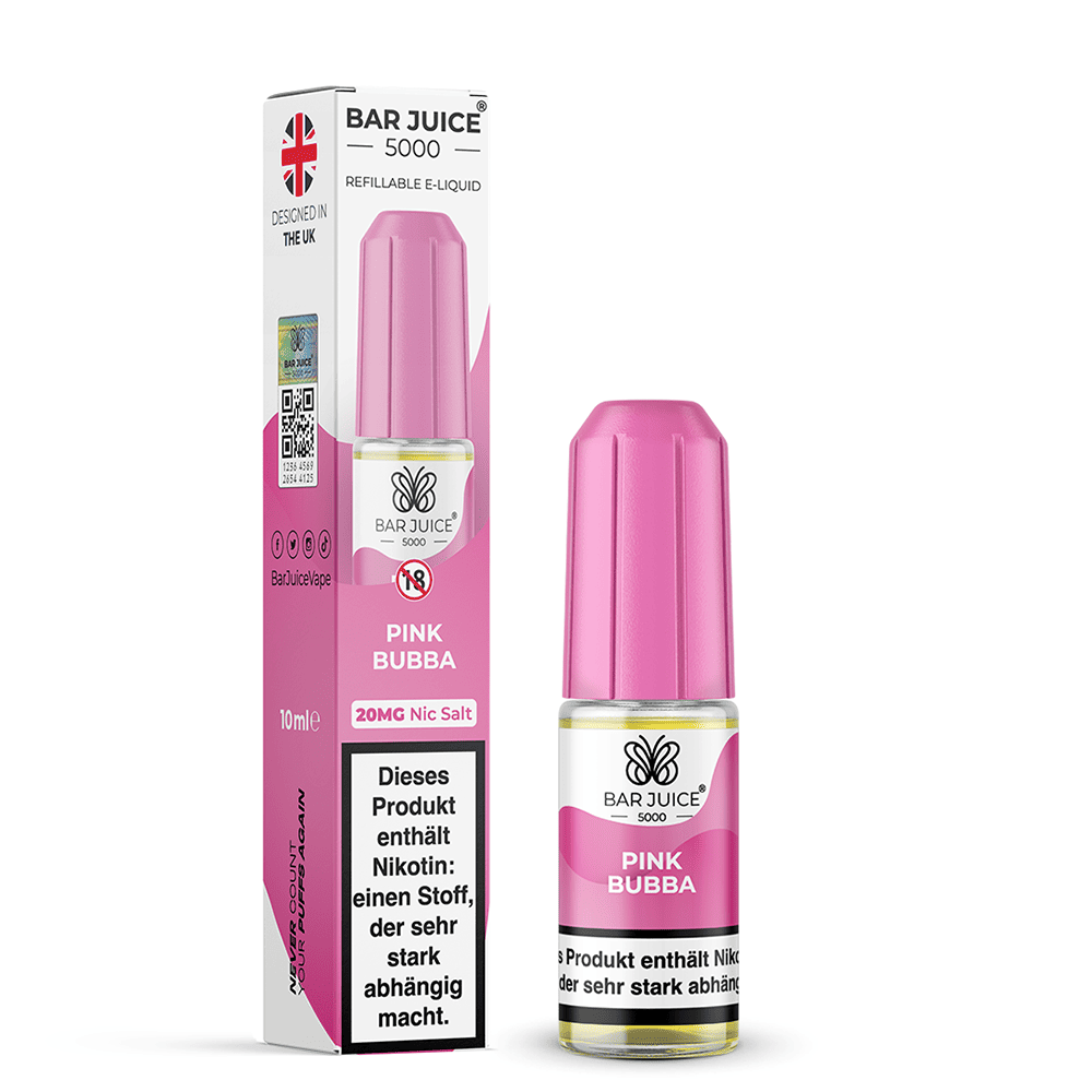 Bar Juice 5000 Nikotinsalz - Pink Bubba - Liquid 20mg 10ml