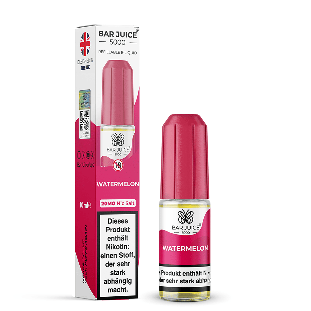 Bar Juice 5000 Nikotinsalz - Watermelon - Liquid 20mg 10ml