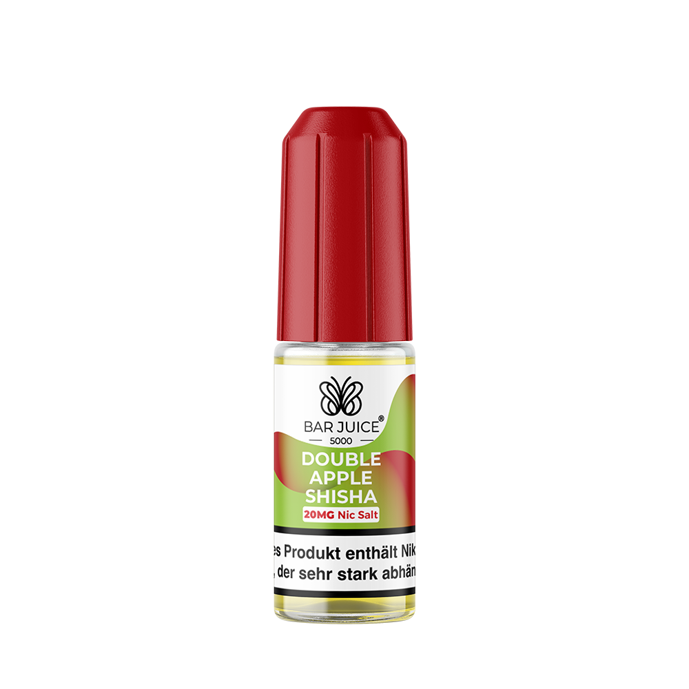 Bar Juice 5000 Nikotinsalz - Double Apple Shisha - Liquid 20mg 10ml