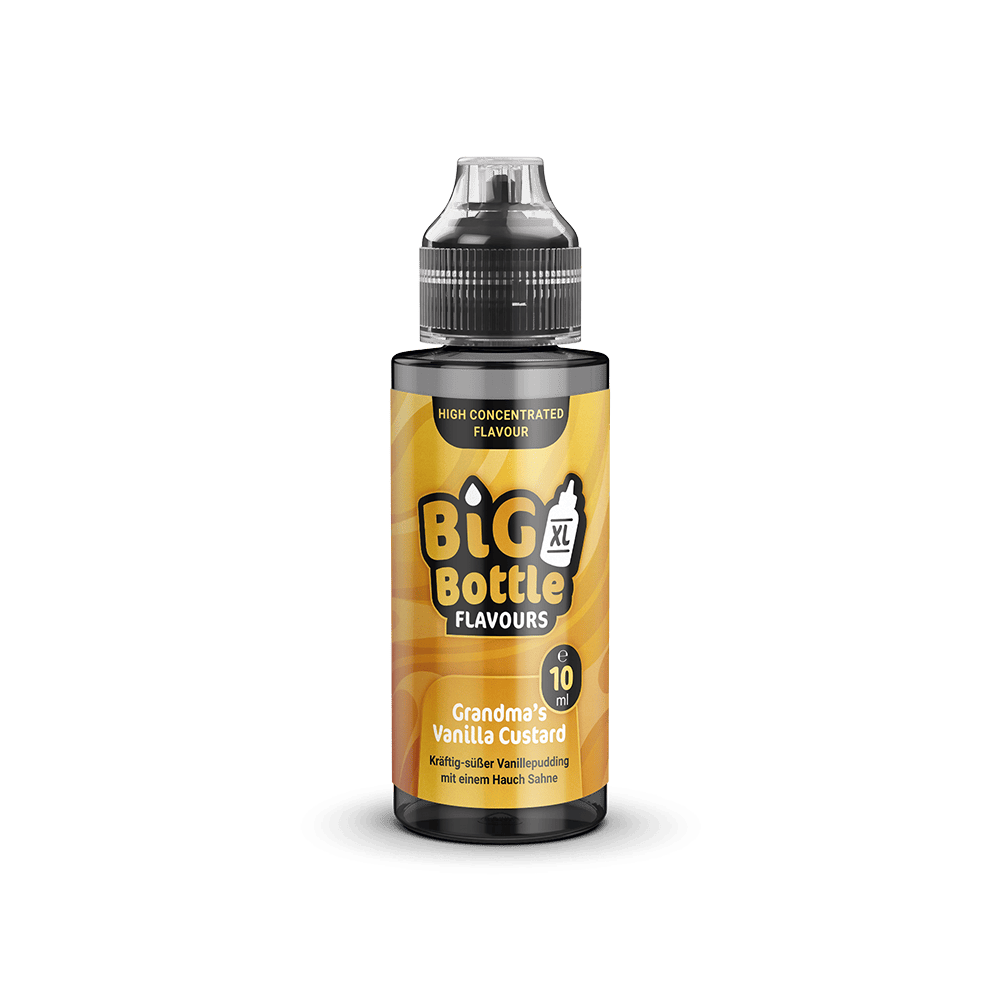 Big Bottle Flavours Longfill - Grandmas Vanilla Custard - 10ml Aroma in 120ml Flasche