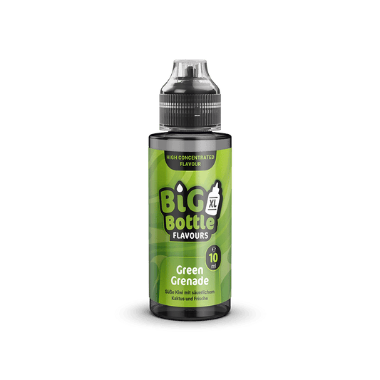 Big Bottle Flavours Longfill - Green Grenade - 10ml Aroma in 120ml Flasche