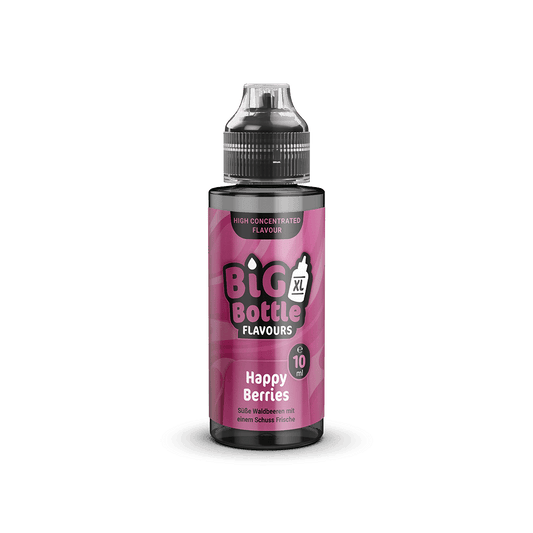 Big Bottle Flavours Longfill - Happy Berries - 10ml Aroma in 120ml Flasche