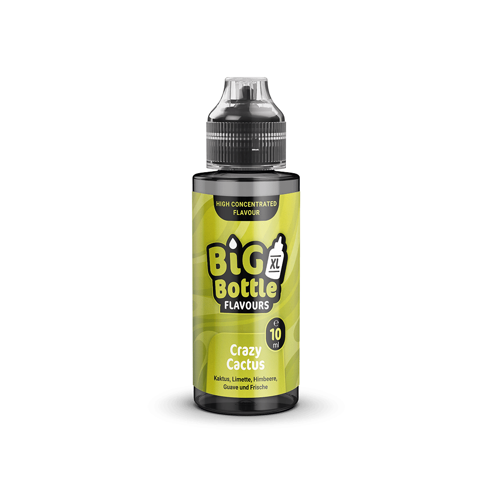 Big Bottle Flavours Longfill - Crazy Cactus - 10ml Aroma in 120ml Flasche