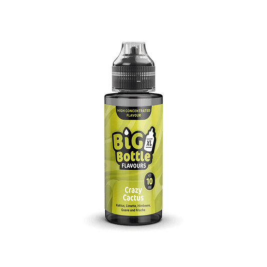 Big Bottle Flavours Longfill - Crazy Cactus - 10ml Aroma in 120ml Flasche