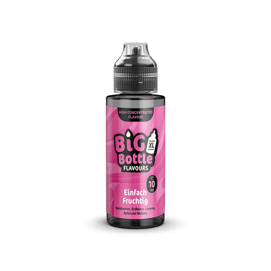 Big Bottle Flavours Longfill - Einfach Fruchtig - 10ml Aroma in 120ml Flasche