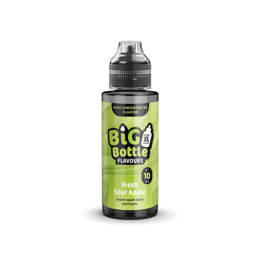 Big Bottle Flavours Longfill - Fresh Sour Apple - 10ml Aroma in 120ml Flasche
