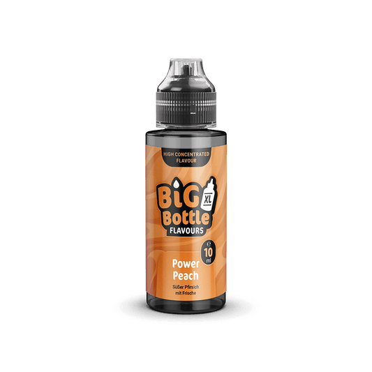 Big Bottle Flavours Longfill - Power Peach - 10ml Aroma in 120ml Flasche