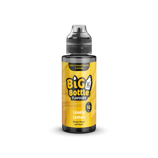Big Bottle Flavours Longfill - Lovely Lemon - 10ml Aroma in 120ml Flasche