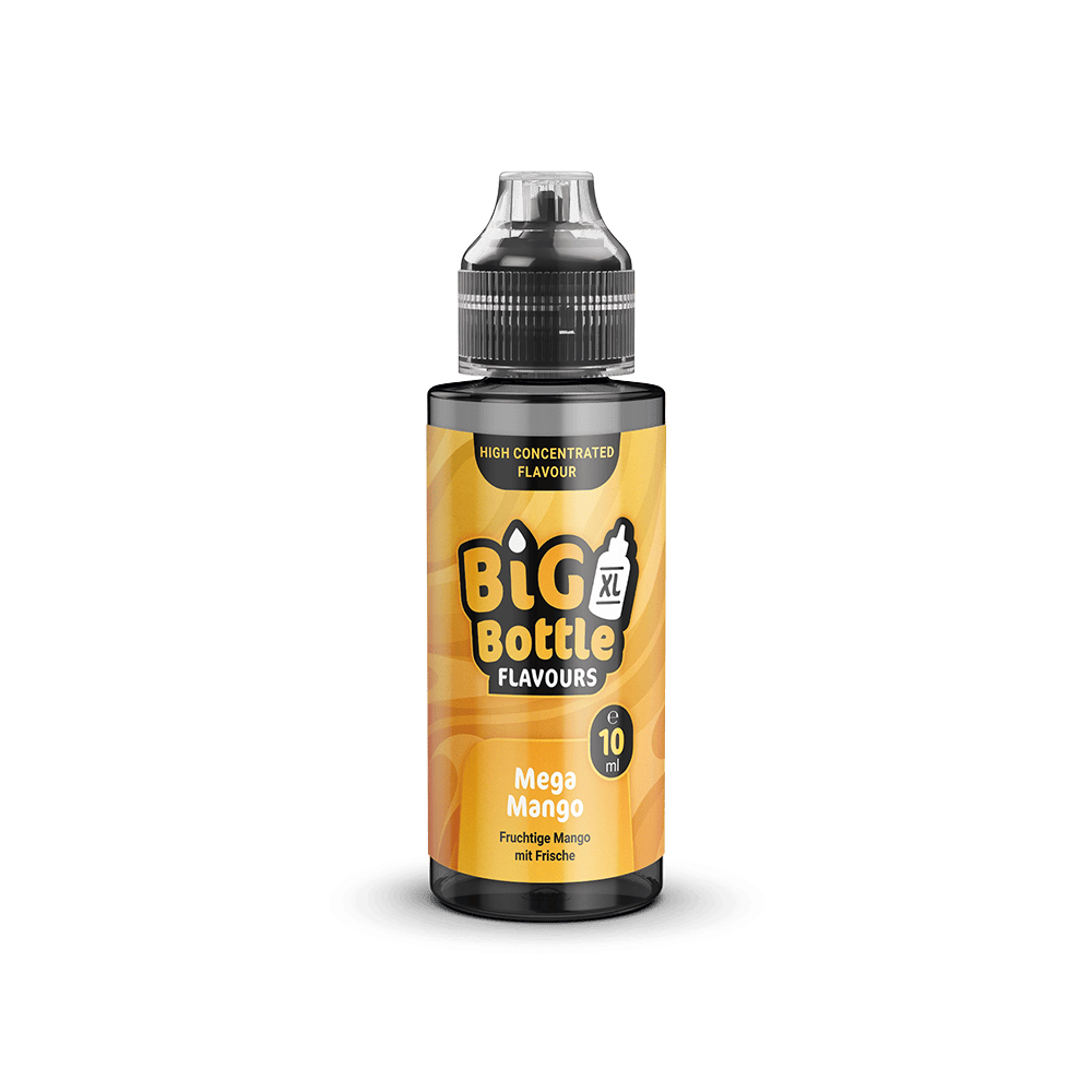 Big Bottle Flavours Longfill - Mega Mango - 10ml Aroma in 120ml Flasche