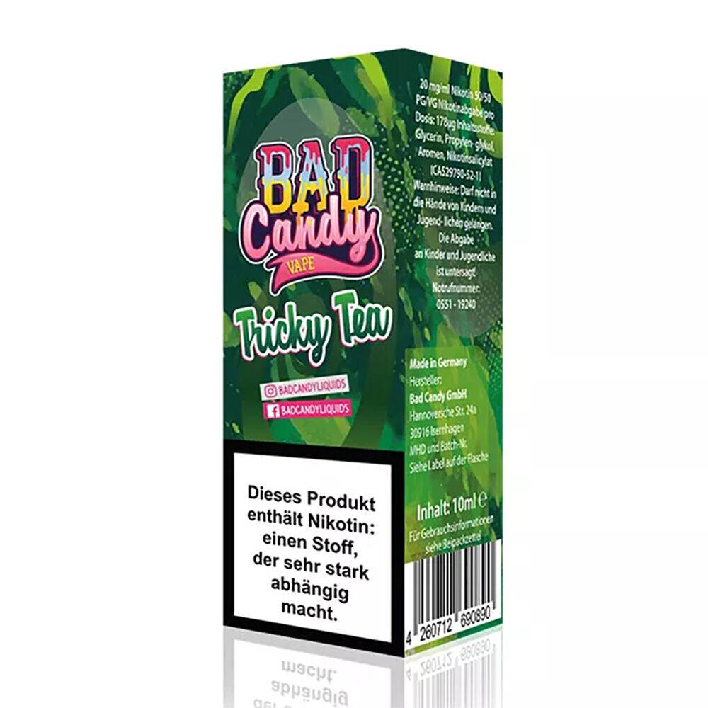 Bad Candy Nikotinsalz Tricky Tea Liquid