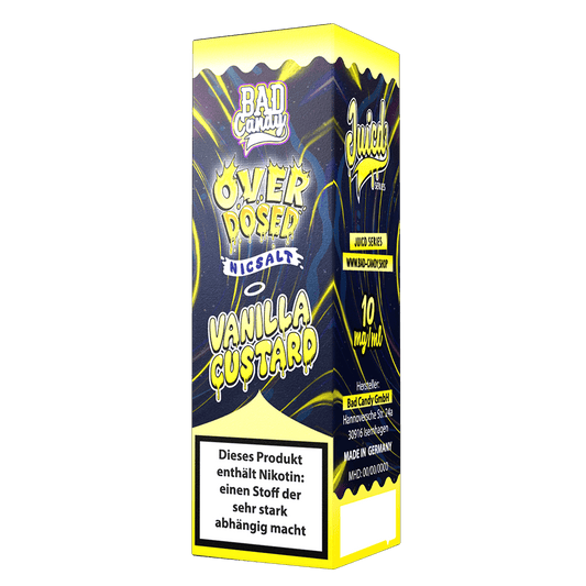 Bad Candy Nikotinsalz - Vanilla Custard - Overdosed 10ml Liquid 20mg