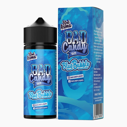 Bad Candy Longfill - Blue Bubbles - 10ml  Aroma in 120ml Flasche