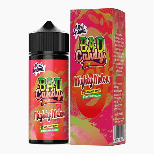 Bad Candy Longfill - Mighty Melon - 10ml Aroma in 120ml Flasche