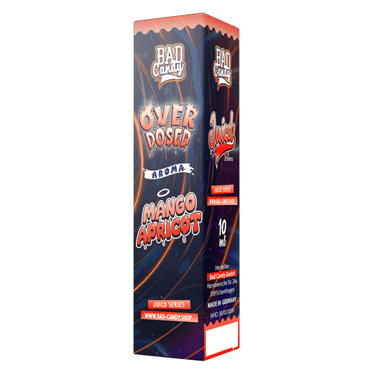 Bad Candy Longfill - Mango Apricot - Overdosed 10ml Aroma in 60 ml Flasche
