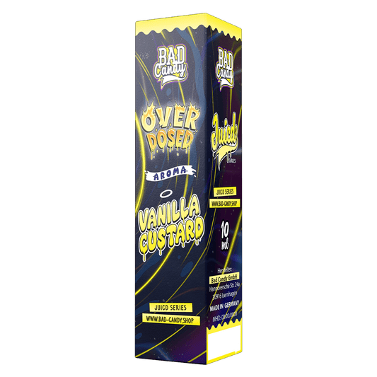 Bad Candy Longfill - Vanilla Custard - Overdosed 10ml Aroma in 60 ml Flasche