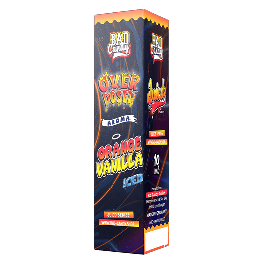 Bad Candy Longfill - Orange Vanilla Iced - Overdosed 10ml Aroma in 60 ml Flasche