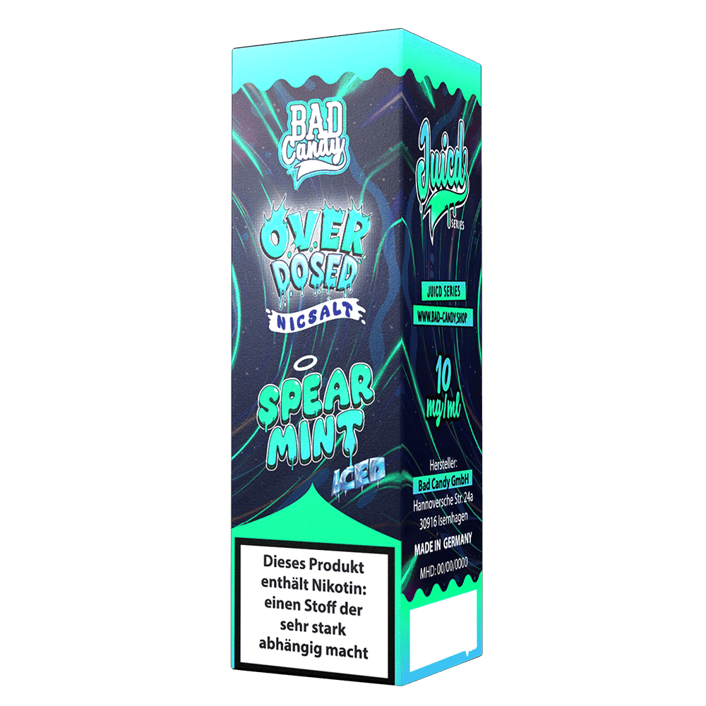 Bad Candy Nikotinsalz Spearmint Iced Overdosed Liquid