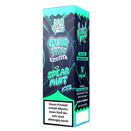 Bad Candy Nikotinsalz Spearmint Iced Overdosed Liquid