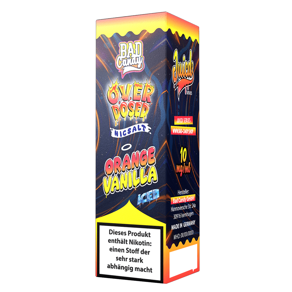 Bad Candy Nikotinsalz Orange Vanilla Iced Overdosed Liquid