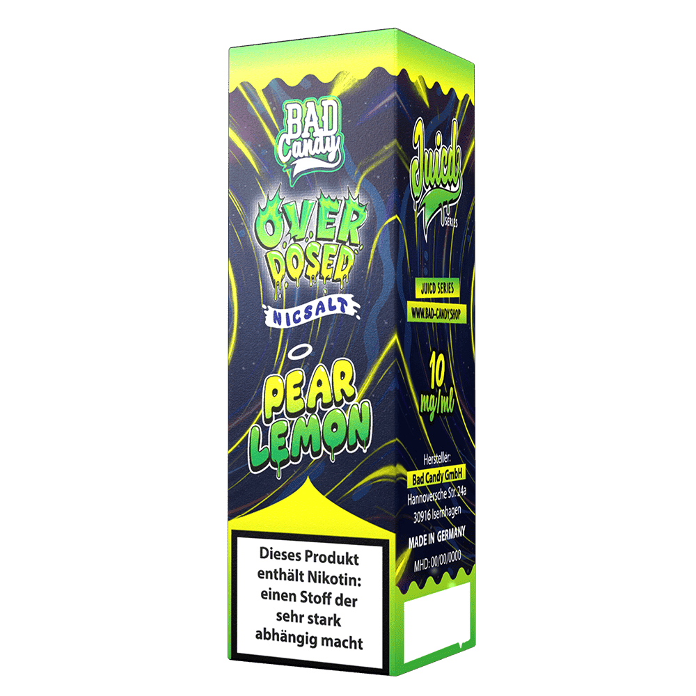 Bad Candy Nikotinsalz Pear Lemon Overdosed Liquid