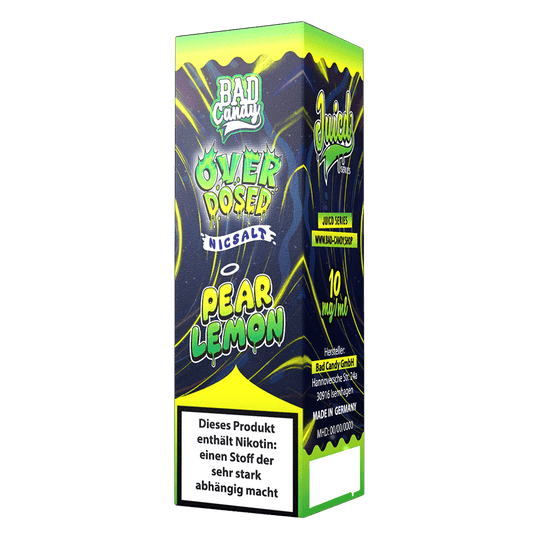 Bad Candy Nikotinsalz Pear Lemon Overdosed Liquid