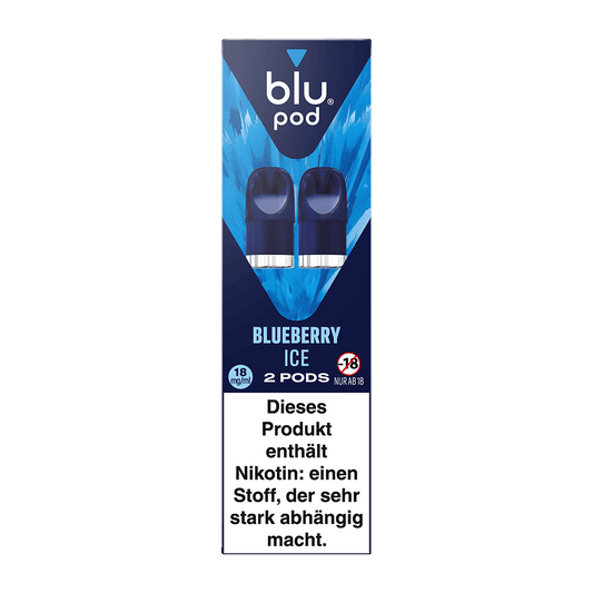 blu Pod BLUEBERRY ICE 18mg/ml