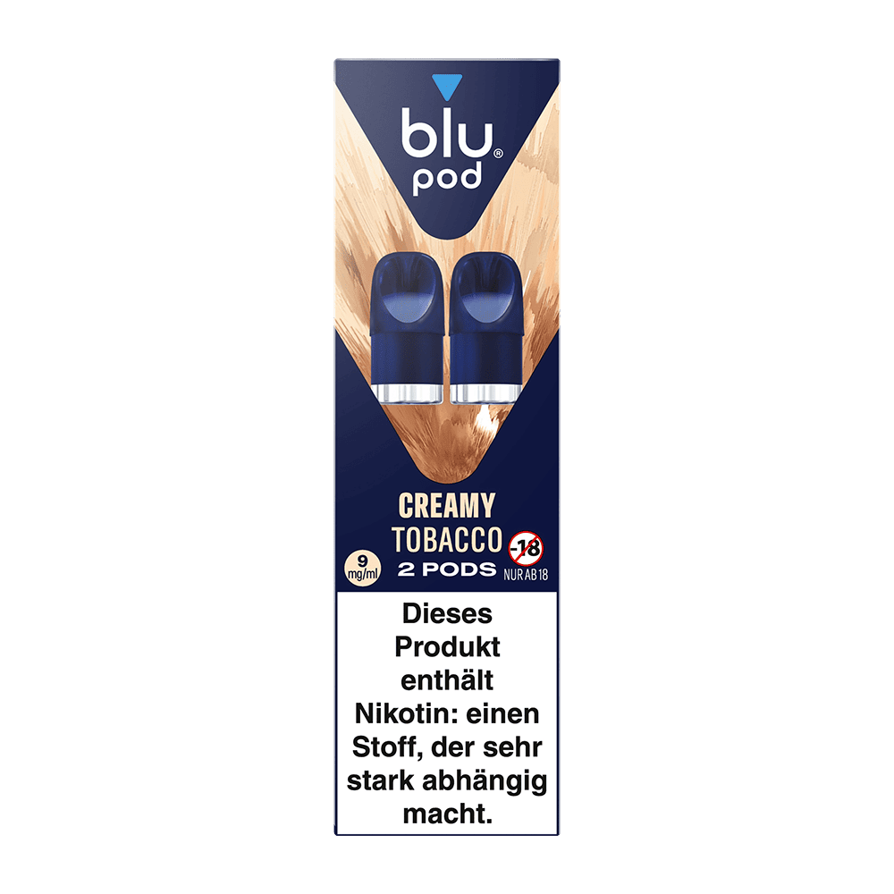 blu Pod CREAMY TOBACCO 18mg/ml (neue VPE)