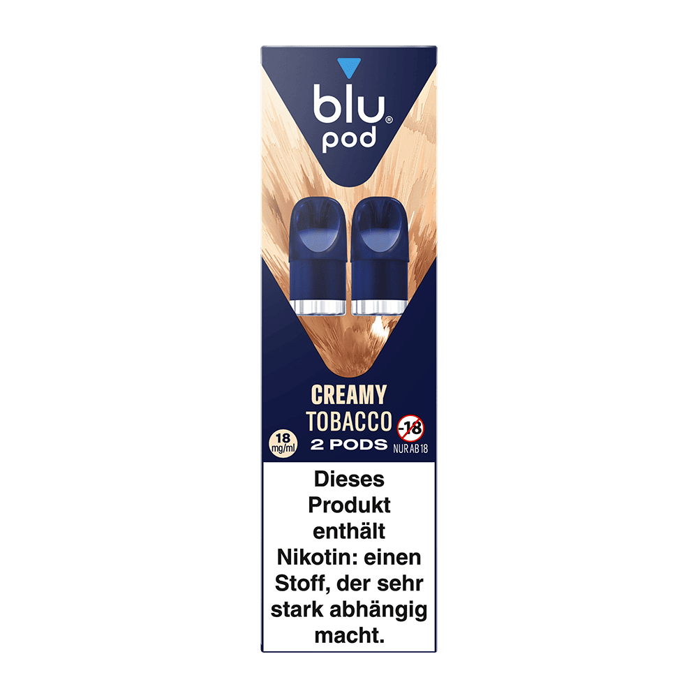 blu Pod CREAMY TOBACCO 9mg/ml (neue VPE)