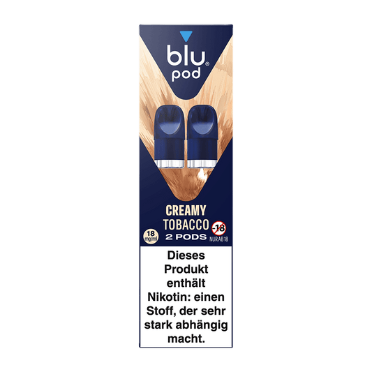 blu Pod CREAMY TOBACCO 9mg/ml (neue VPE)
