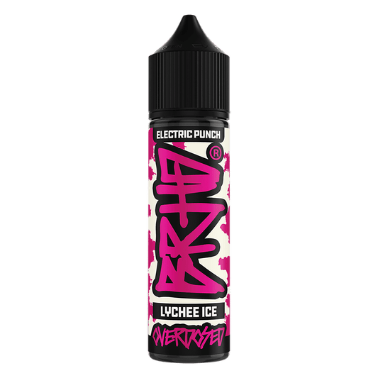 BRHD Barehead Longfill - Lychee Ice - Overdosed 10ml Aroma in 60ml Flasche