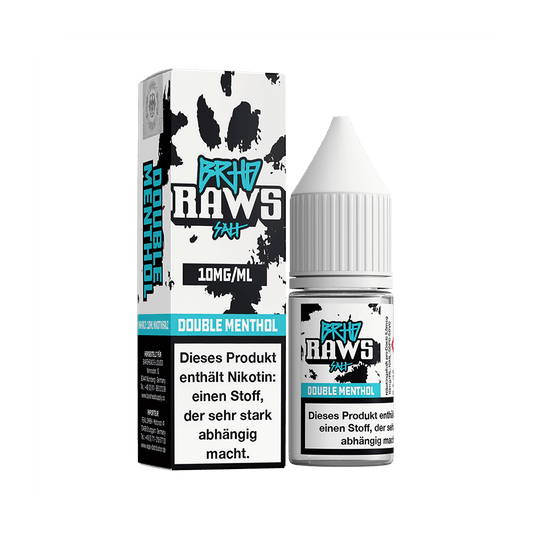 BRHD Barehead Hybrid Nikotinsalz - RAWS Double Menthol - 10mg 10ml