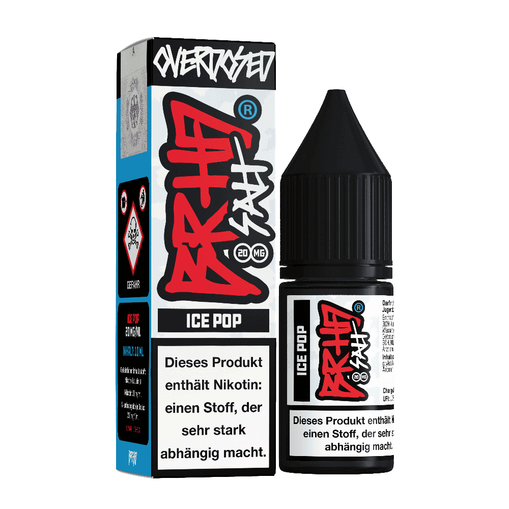 BRHD Barehead Nikotinsalz Ice Pop Liquid