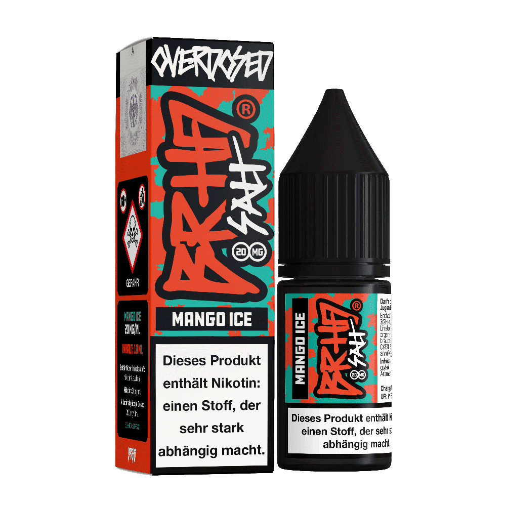BRHD Barehead Nikotinsalz Mango Ice Liquid