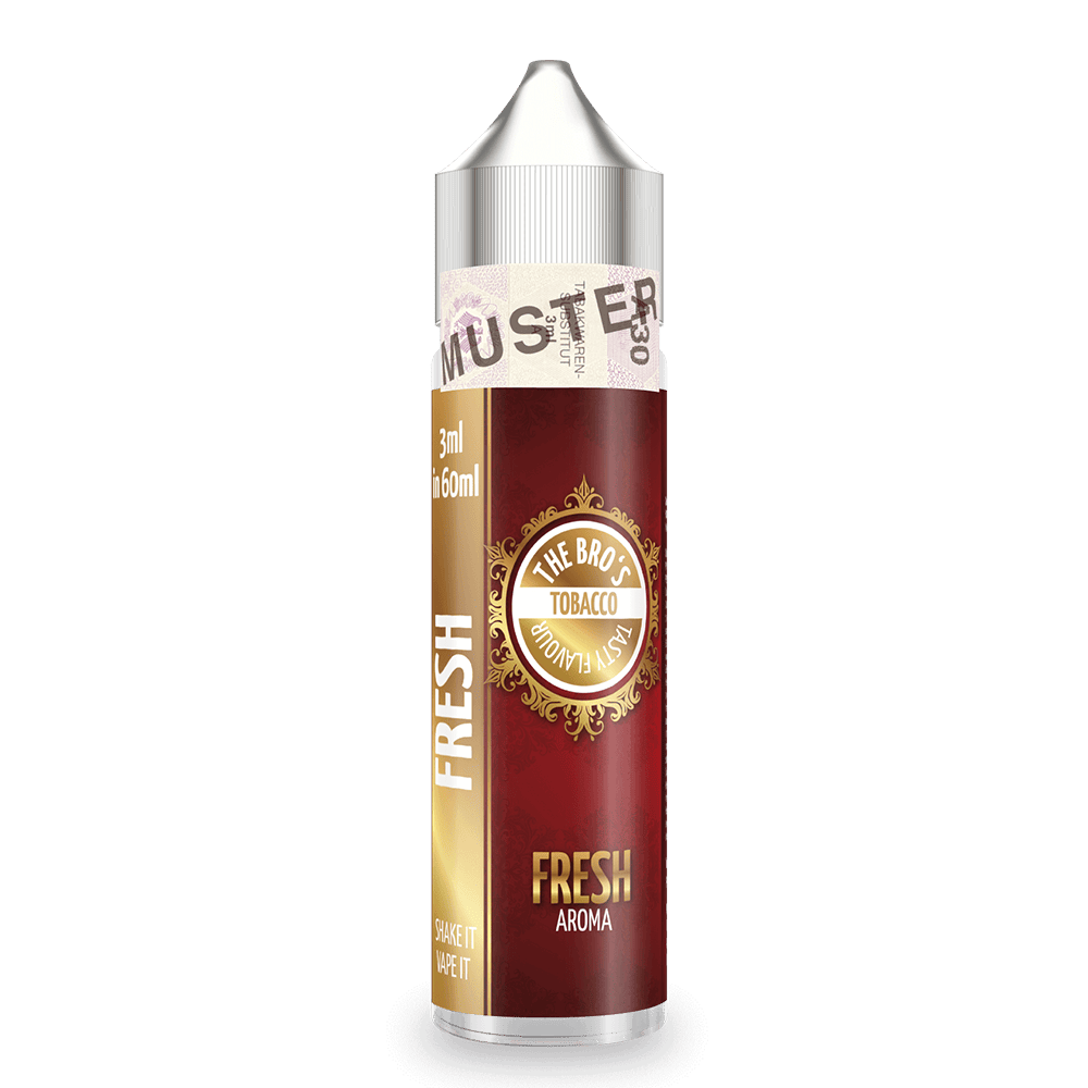 The Bros Longfill - Tobacco Fresh - 3ml Aroma in 60ml Flasche