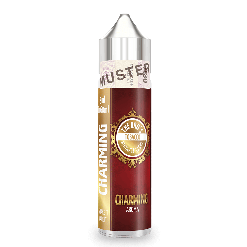 The Bros Longfill - Tobacco Charming - 3ml Aroma in 60ml Flasche