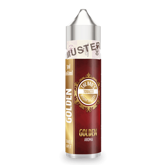 The Bros Longfill - Tobacco Golden - 3ml Aroma in 60ml Flasche